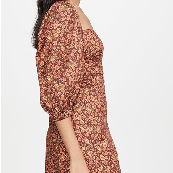 RARE NWOT FARM Rio Leopard Garden Mini Dress - Picture 9 of 11